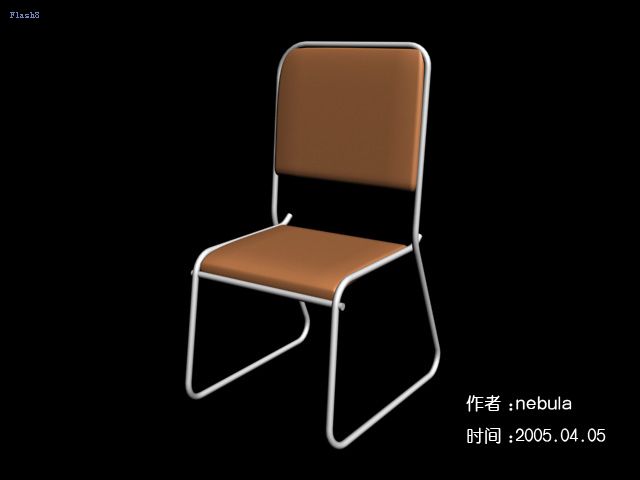 3Dmaxs曲线靠椅的制作1