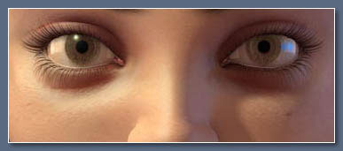 3DsMax制作逼真美女眼睫毛的方法1
