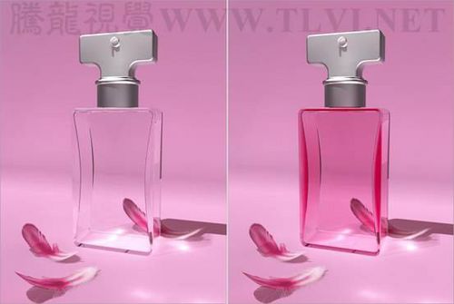 3DMax设置香水瓶彩色玻璃材质1