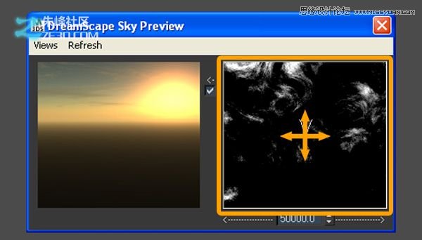 3dmax创建一个美丽的日落场景教程10
