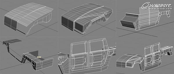 3DSMAX制作超逼真的悍马汽车模型3