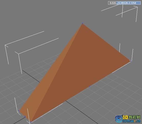 3Dmax制作千纸鹤多边形建模教程3