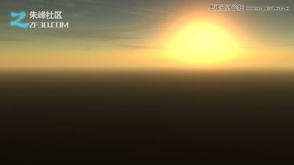 3dmax创建一个美丽的日落场景教程11