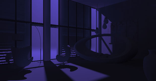 3DSMAX室内夜景照片渲染教程4