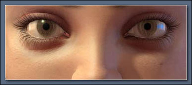3Dmax绝妙的眼睫毛制作方法1