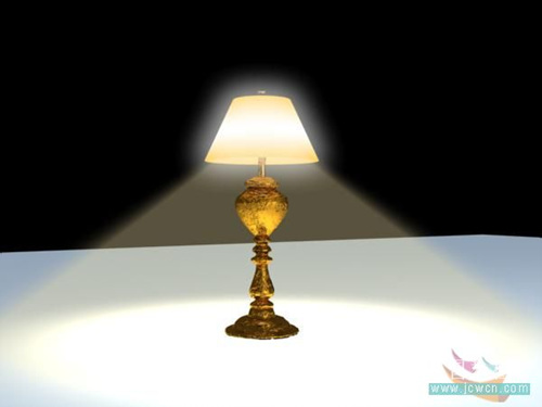 3D一盏铜油灯的建模及渲染15