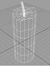 3Dmax模拟跳动的烛光2