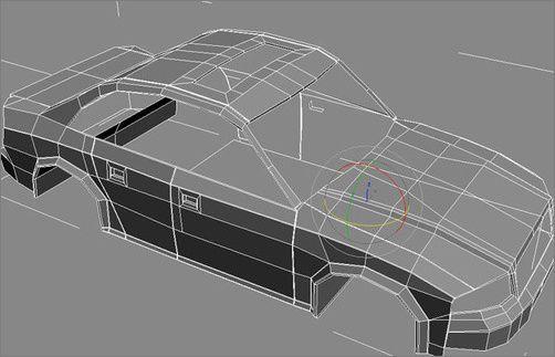 3Ds MAX制作汽车模型1