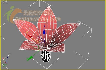 学用3DsMax制作立体鲜花11
