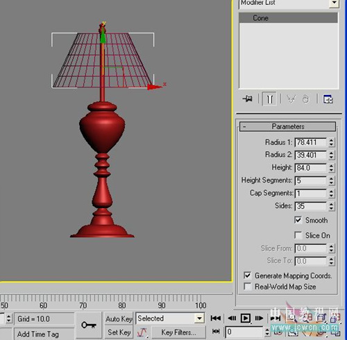 3D一盏铜油灯的建模及渲染6