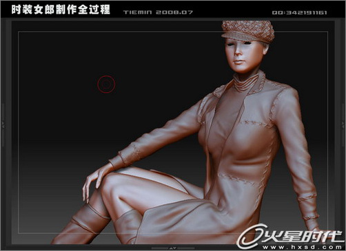 3DsMAX人物建模打造3D版时装女郎29