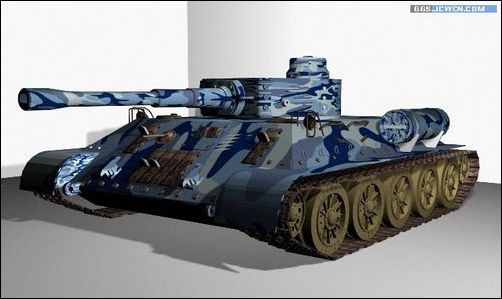 3ds MAX大型坦克建模完整版教程1