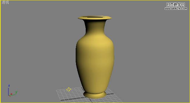 3dsMax实例教程:制作逼真的彩色花瓶5