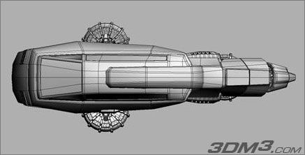 3dsmax和photoshop制作飞行器6