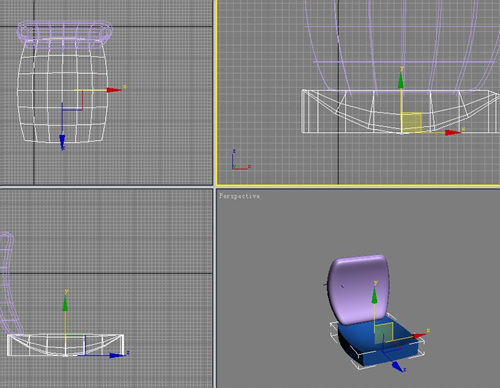 3D初级教程--打造一张逼真转椅13