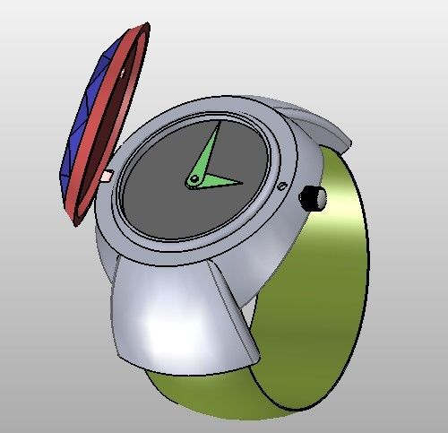 三维CAD教程 中望3D软件轻松绘制手表1