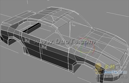 3DMAX教程:教你如何作汽车建模17