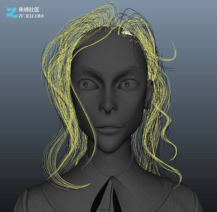 maya和zbrush制作“美女杀手”12