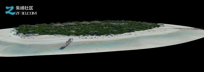 Maya和vue制作爱之海滩大型场景制作教程3