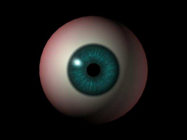 Maya精细教程：程序贴图制作真实眼睛1