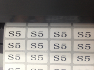 TSC B-2404条码打印机标签打印位置对不准的解决办法！1