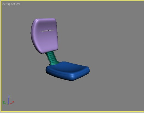 3D初级教程--打造一张逼真转椅19