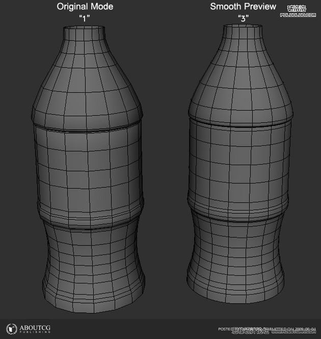 Maya建模教程：打造最逼真的可乐瓶子8