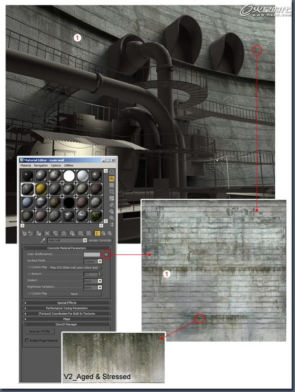 3DSMAX“场景纹理”图像制作教程3