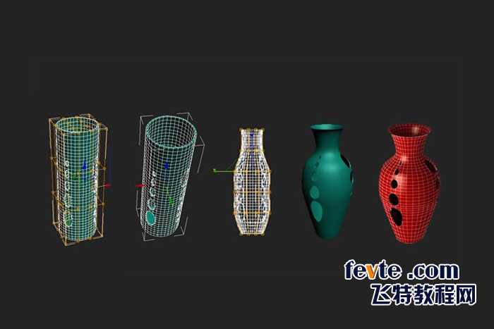 3DSMAX打造镂空花瓶1