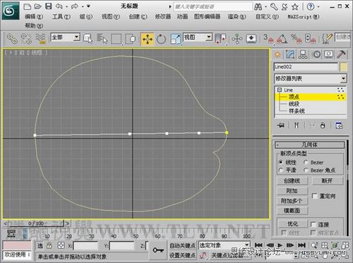 3Ds Max香蒲面片建模教程7
