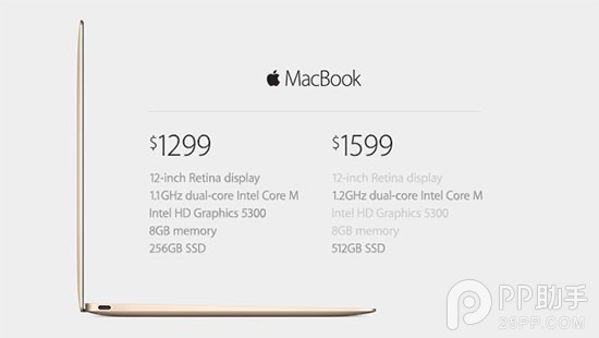 苹果春季发布会视频图文直播 新Macbook 1299美元起3
