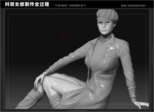 3DsMAX人物建模打造3D版时装女郎28