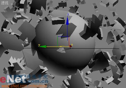 3dmax9.0教程:科幻大片中的星球爆炸场景5