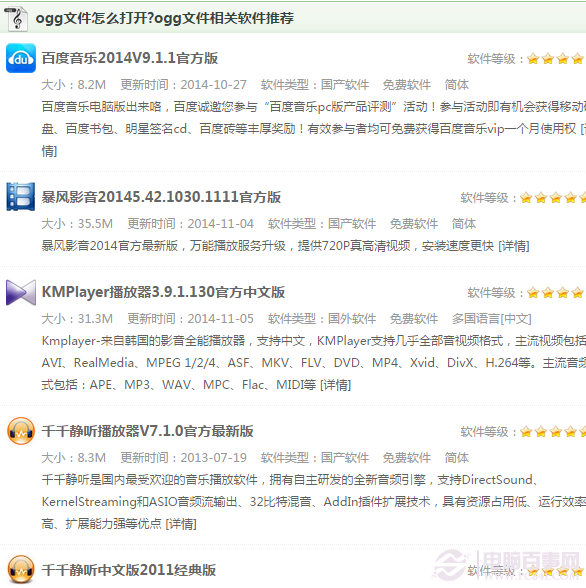 ogg文件如何打开？1