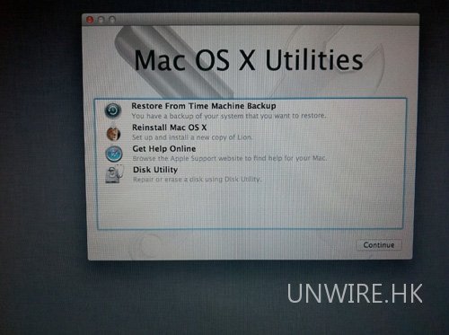 Mac OS X如何重装2