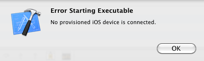 No provisioned iOS device is connected错误解决方法3