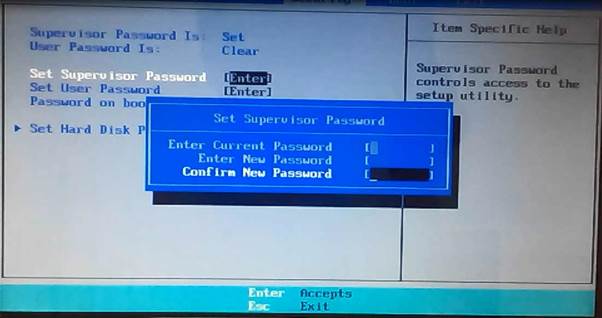 Lenovo SMB 笔记本如何设置BIOS密码11
