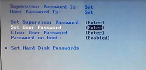 Lenovo SMB 笔记本如何设置BIOS密码5