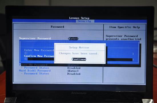 Lenovo SMB 笔记本如何设置BIOS密码22