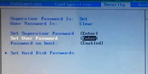 Lenovo SMB 笔记本如何设置BIOS密码8