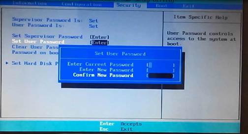 Lenovo SMB 笔记本如何设置BIOS密码9