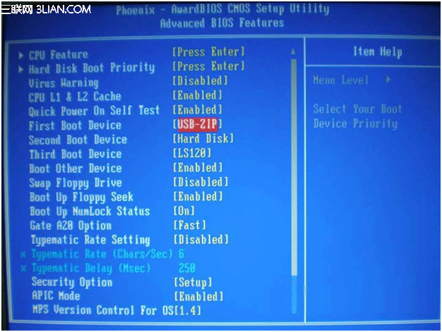 主板BIOS无”USB-HDD”选项怎么办1
