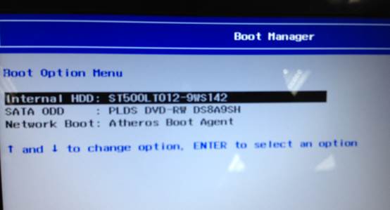 G400笔记本如何找到Boot Menu3