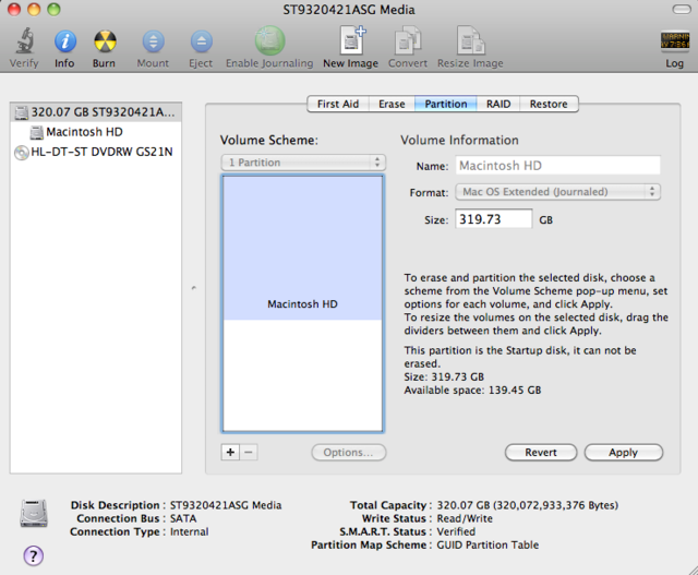 设置OS X上的外接硬盘1