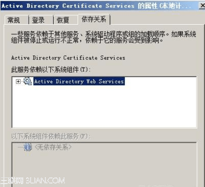 在Win2008 R2上安装证书服务重启后出现CertificationAuthority错误4