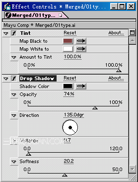 After Effects滤镜处理2