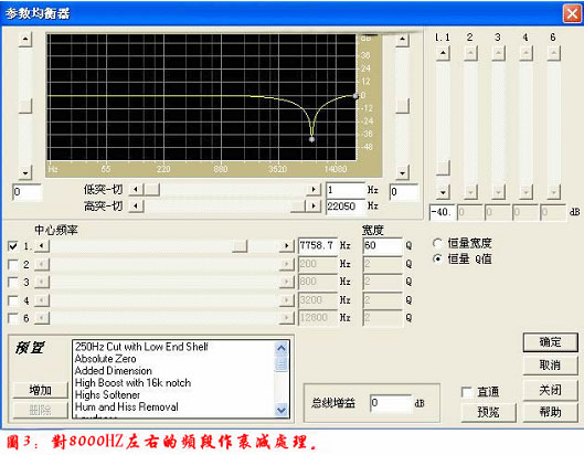 Cool Edit消除歌曲中的原唱声技术指导3