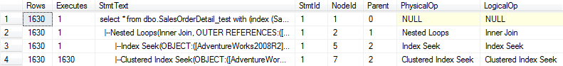 Sql Server中的表访问方式Table Scan, Index Scan, Index Seek15