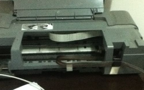 如何安装打印机连供墨盒6