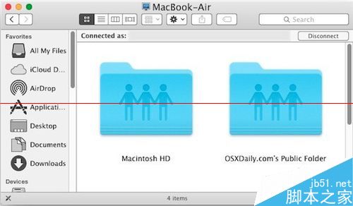 苹果Mac系统怎么添加常用服务器3